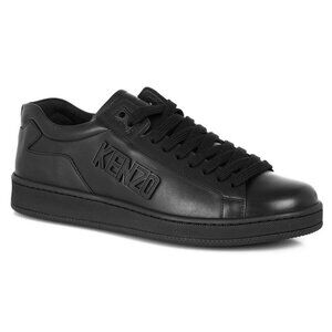 Kenzo Paris Tennix Low Top Leather Sneakers